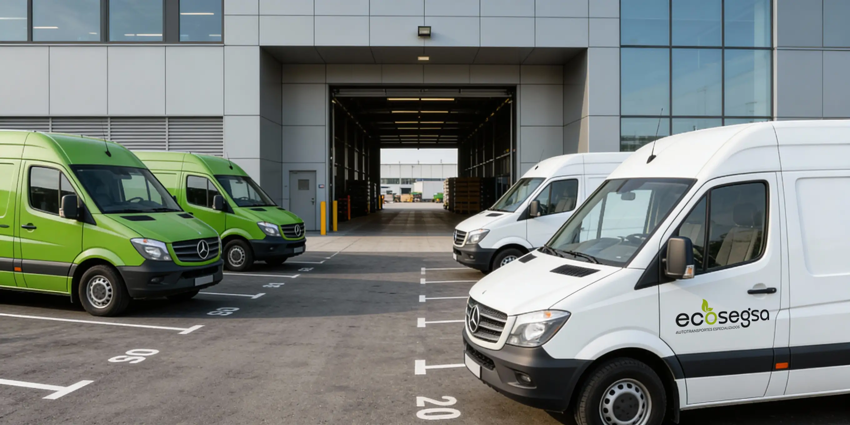 Unidad Ecosegsa en patio de operaciones